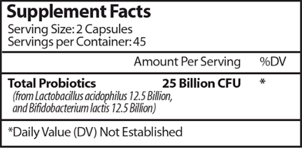 ProBiotic 25 Billion
