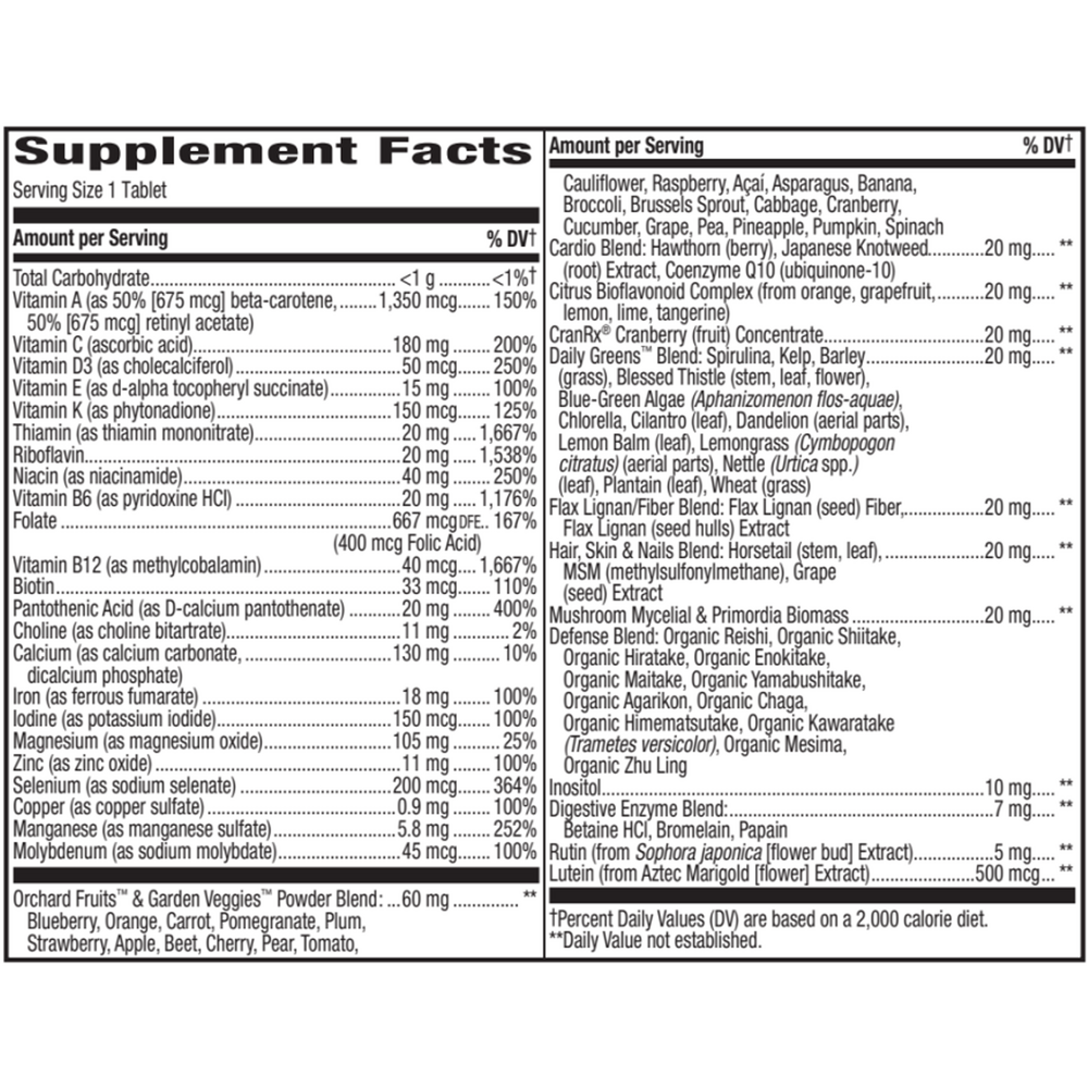 Alive! Once Daily Womens Multi (Ultra Potency)