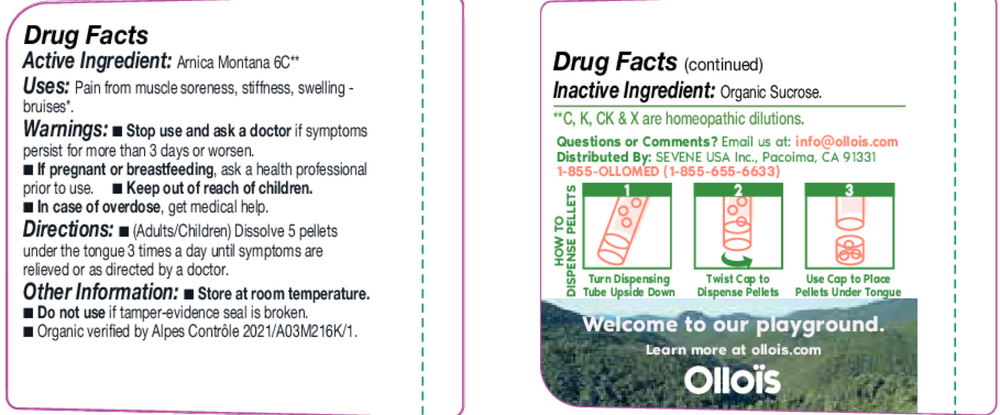 Olloïs Arnica Montana 6C Pellets, 80ct -