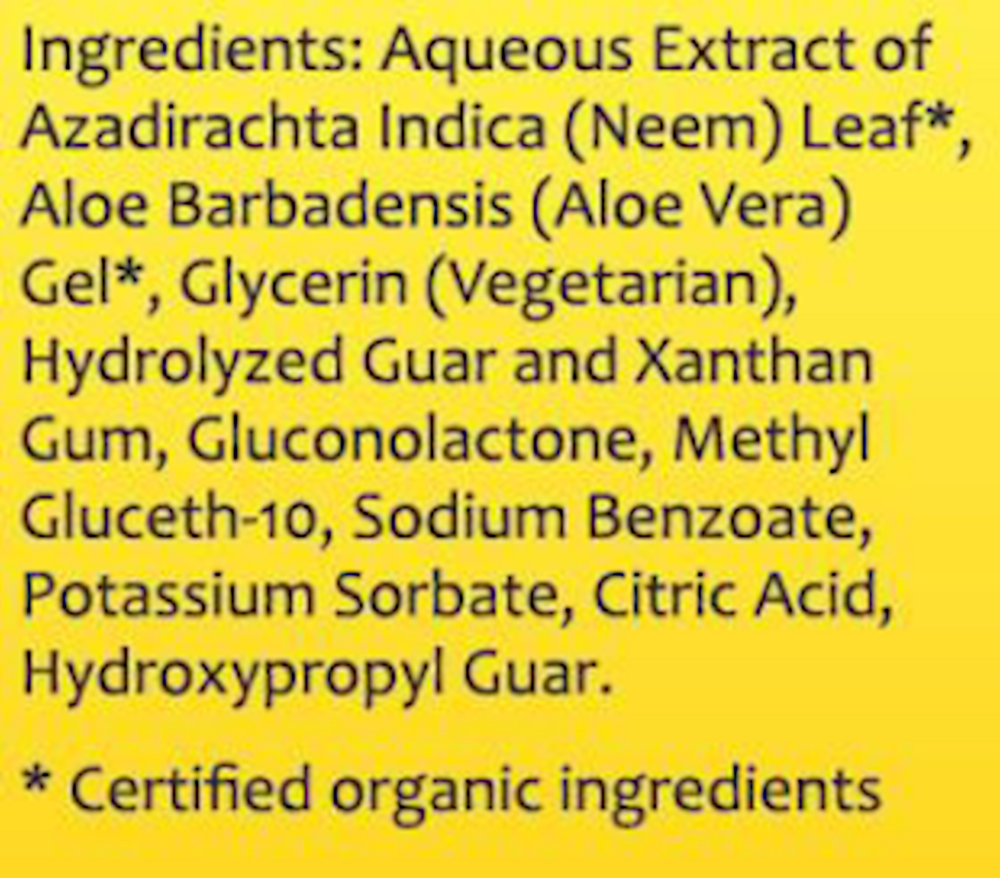 Neem Leaf & Aloe Gel Original