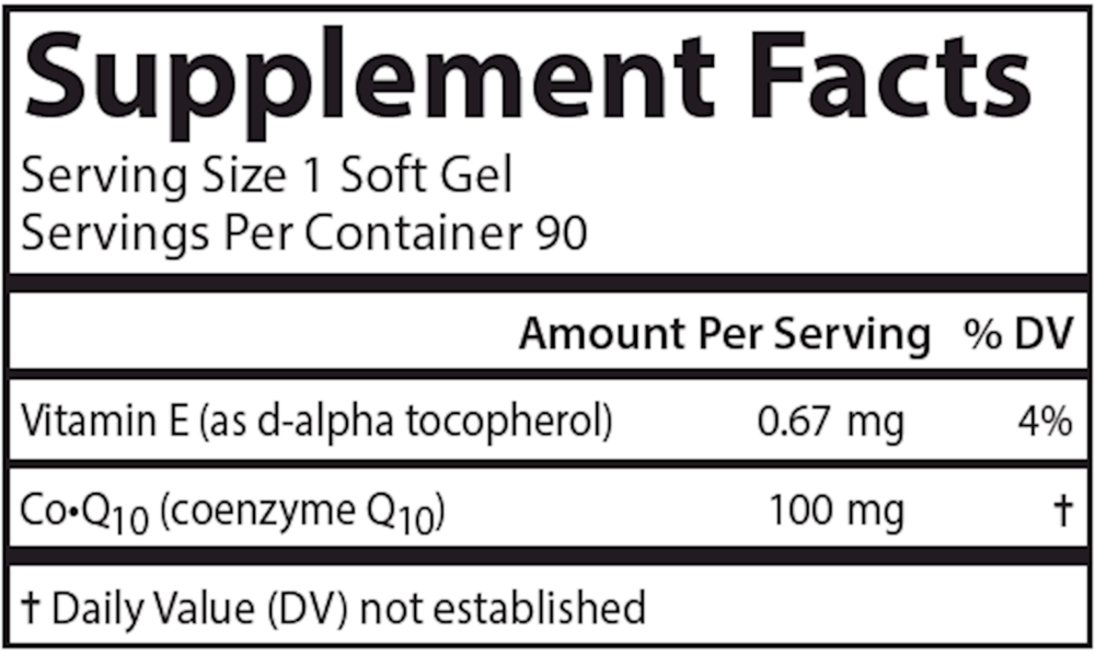CoQ10 100mg