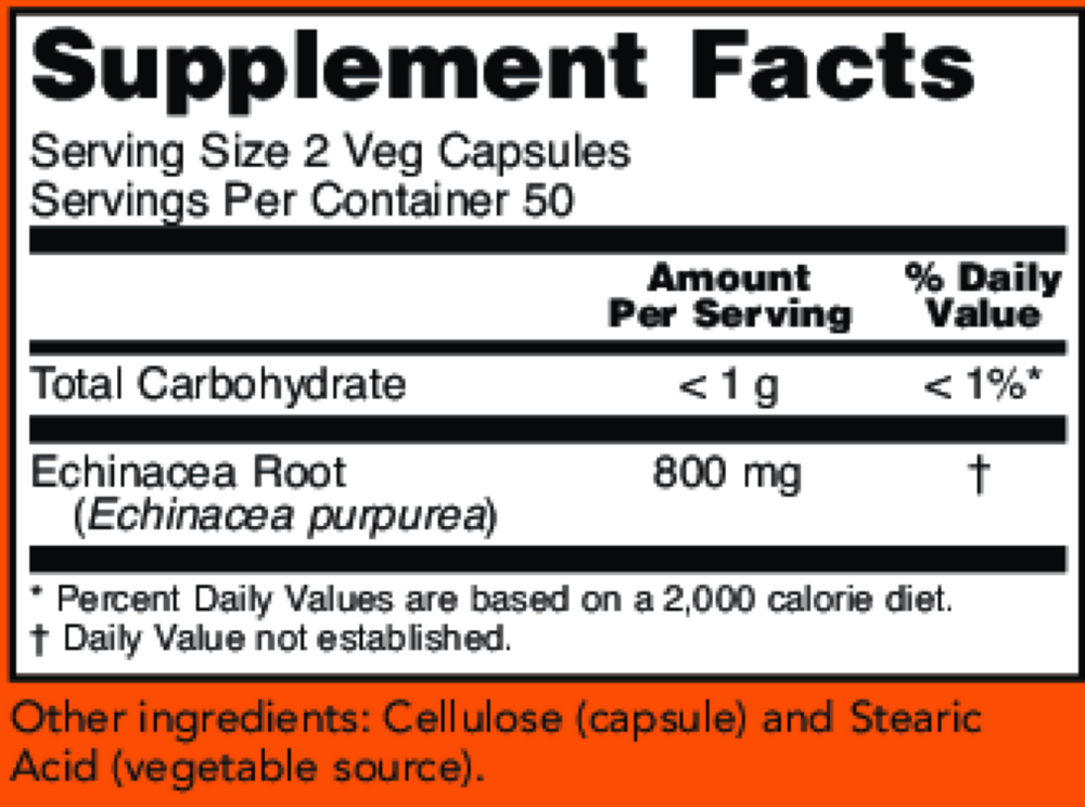 Echinacea Root 400mg