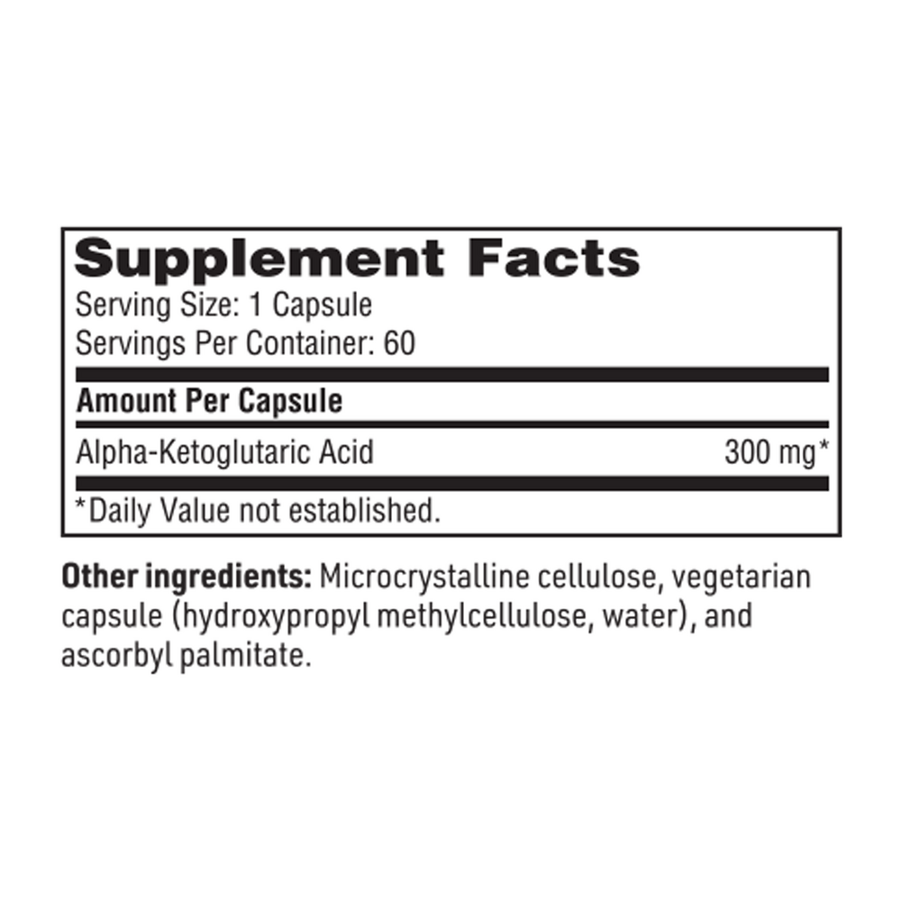 Alpha-Ketoglutaric Acid 300mg