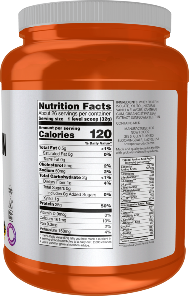 Whey Protein Isolate Vanilla