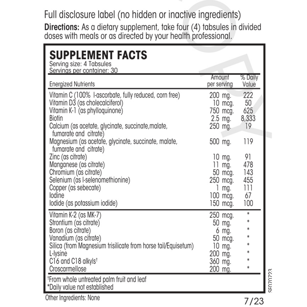 Hair, Skin and Nails Guard