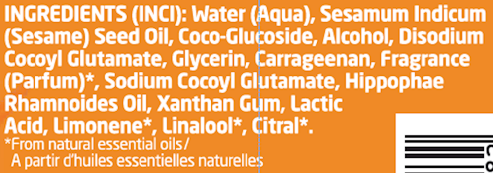 Sea Buckthorn Creamy Body Wash