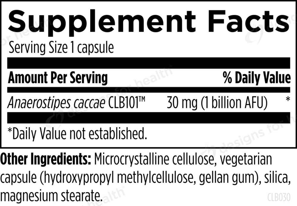 Anaerostipes probiotic
