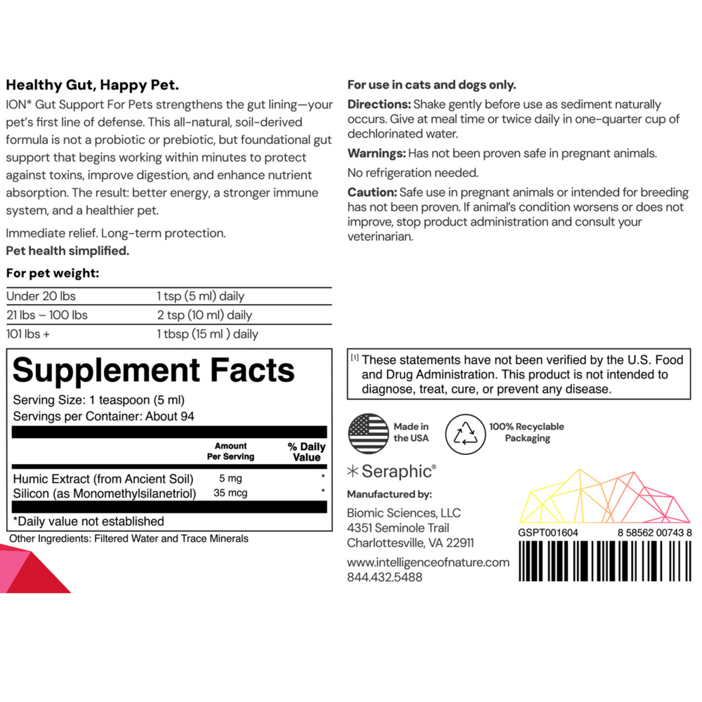 ION* Gut Support For Pets