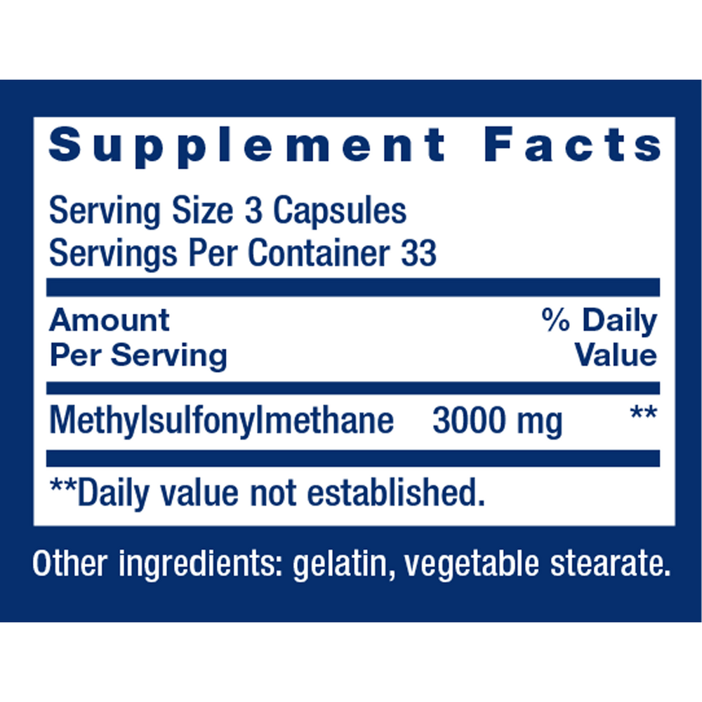 MSM 1000mg