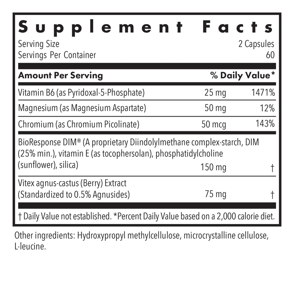 DIM Vitex Hormone Detox
