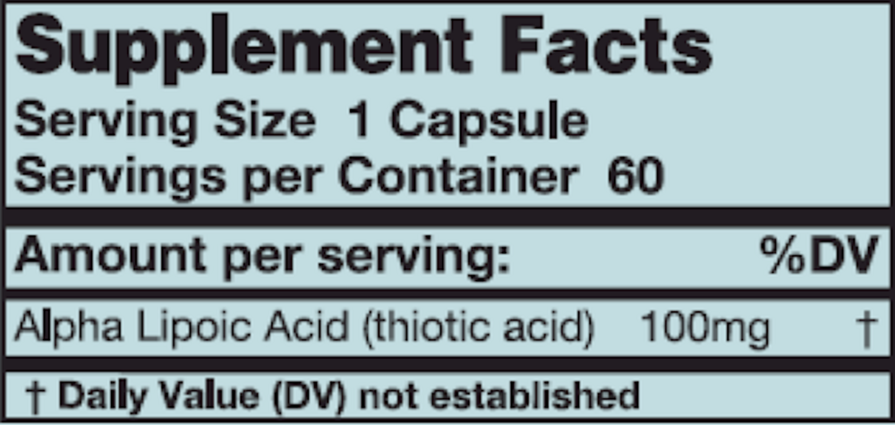 Alpha Lipoic Acid