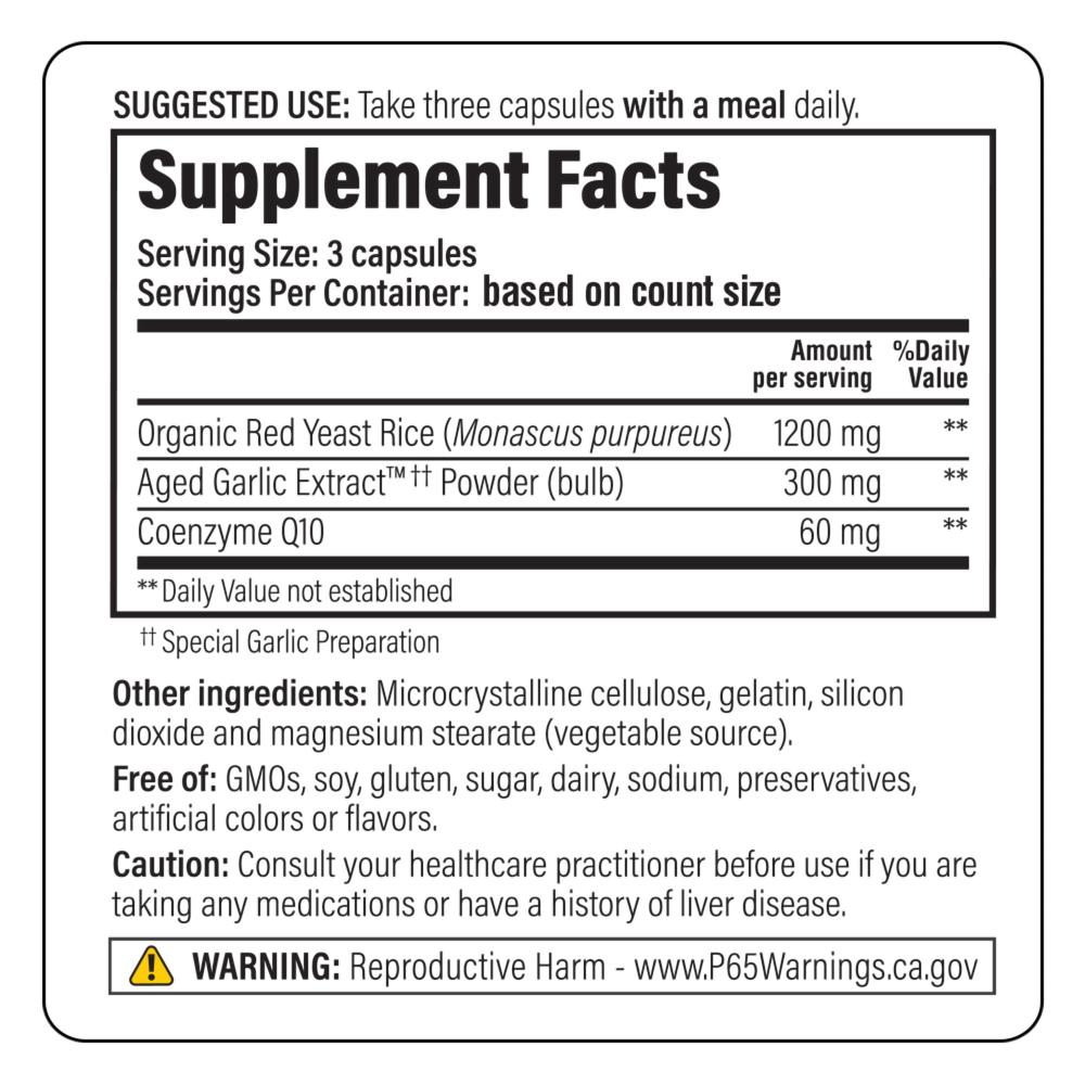 Kyolic Red Yeast Rice