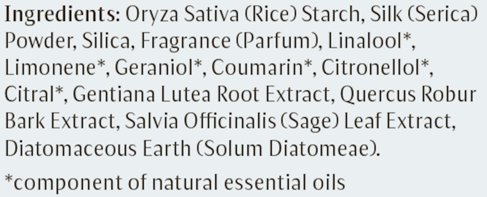 Silk Body Powder