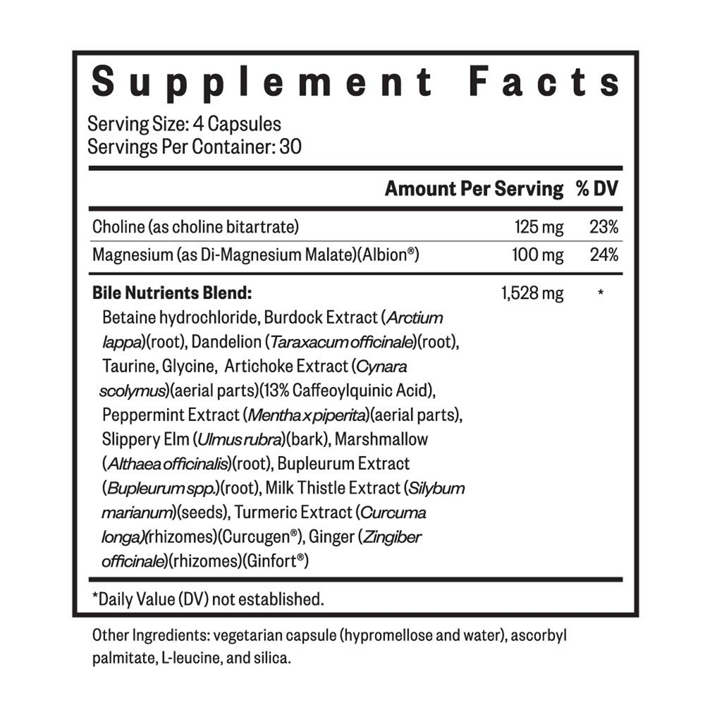Bile Nutrients 