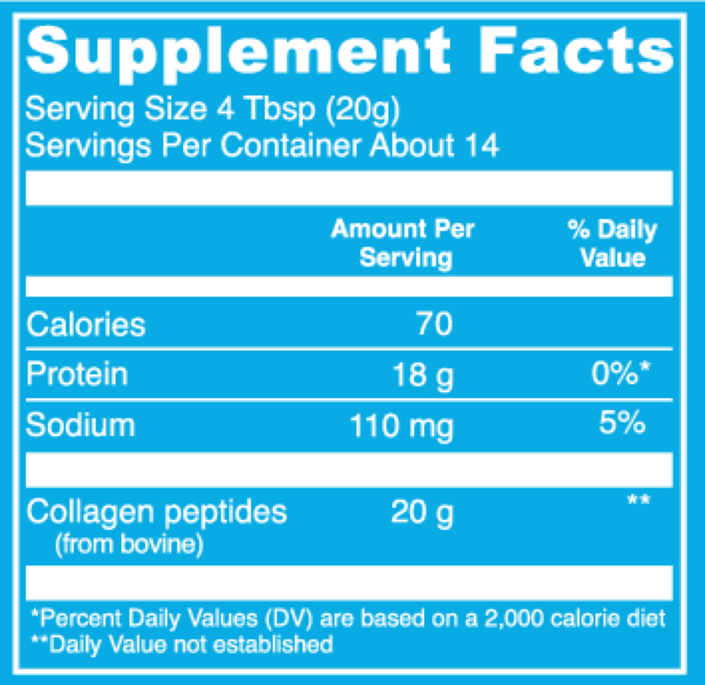 Collagen Peptides Unflavored