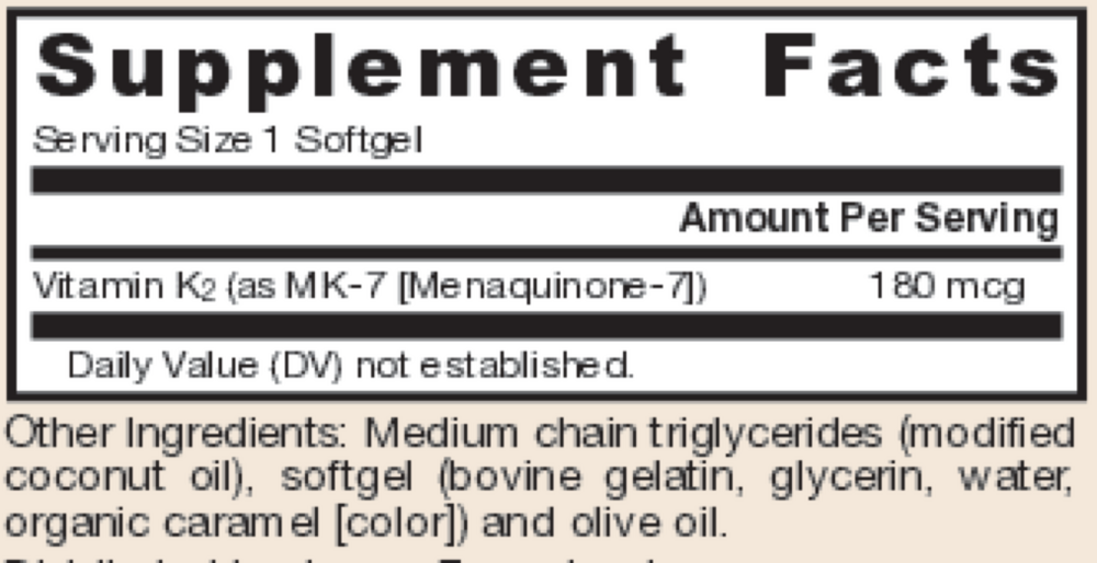 MK-7 180mcg
