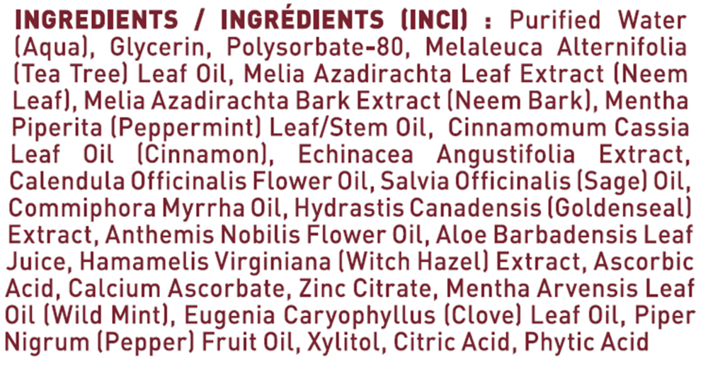 Neem Mouthwash Cinnamint