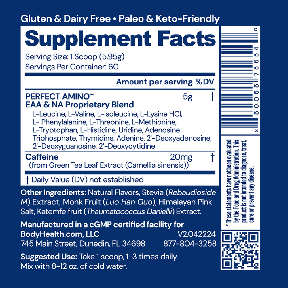 PerfectAmino Powder, Mocha