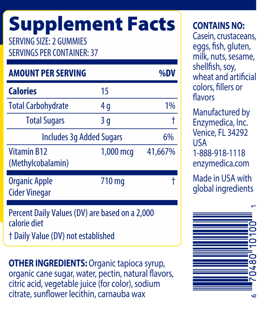 Apple Cider Vinegar Gummies