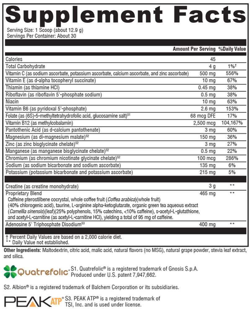ATP Ignite Workout Mixed Berry Athletix