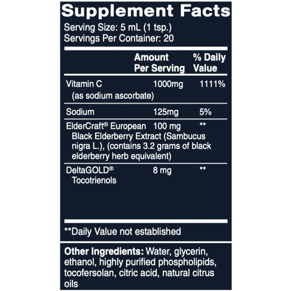 Vitamin C with Elderberry