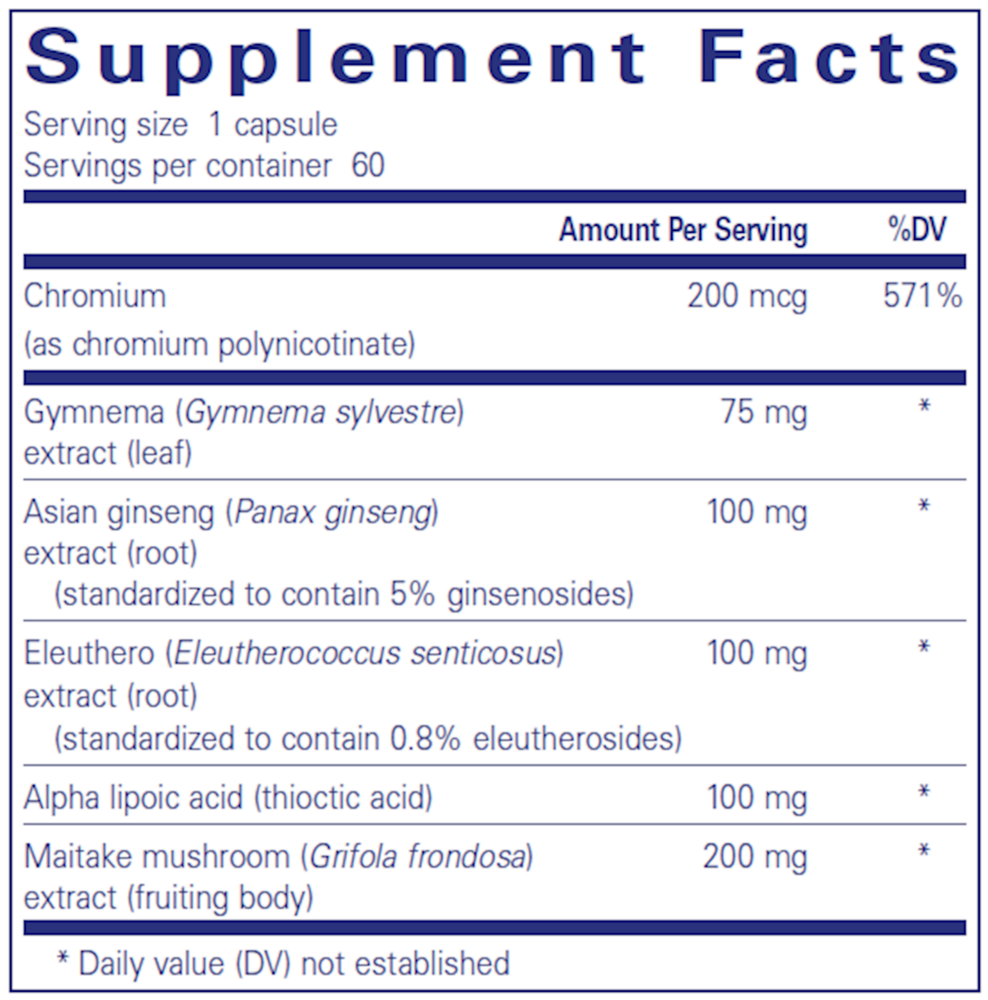 Glucose Support Formula