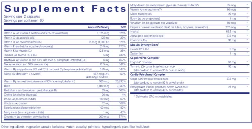 Longevity Nutrients