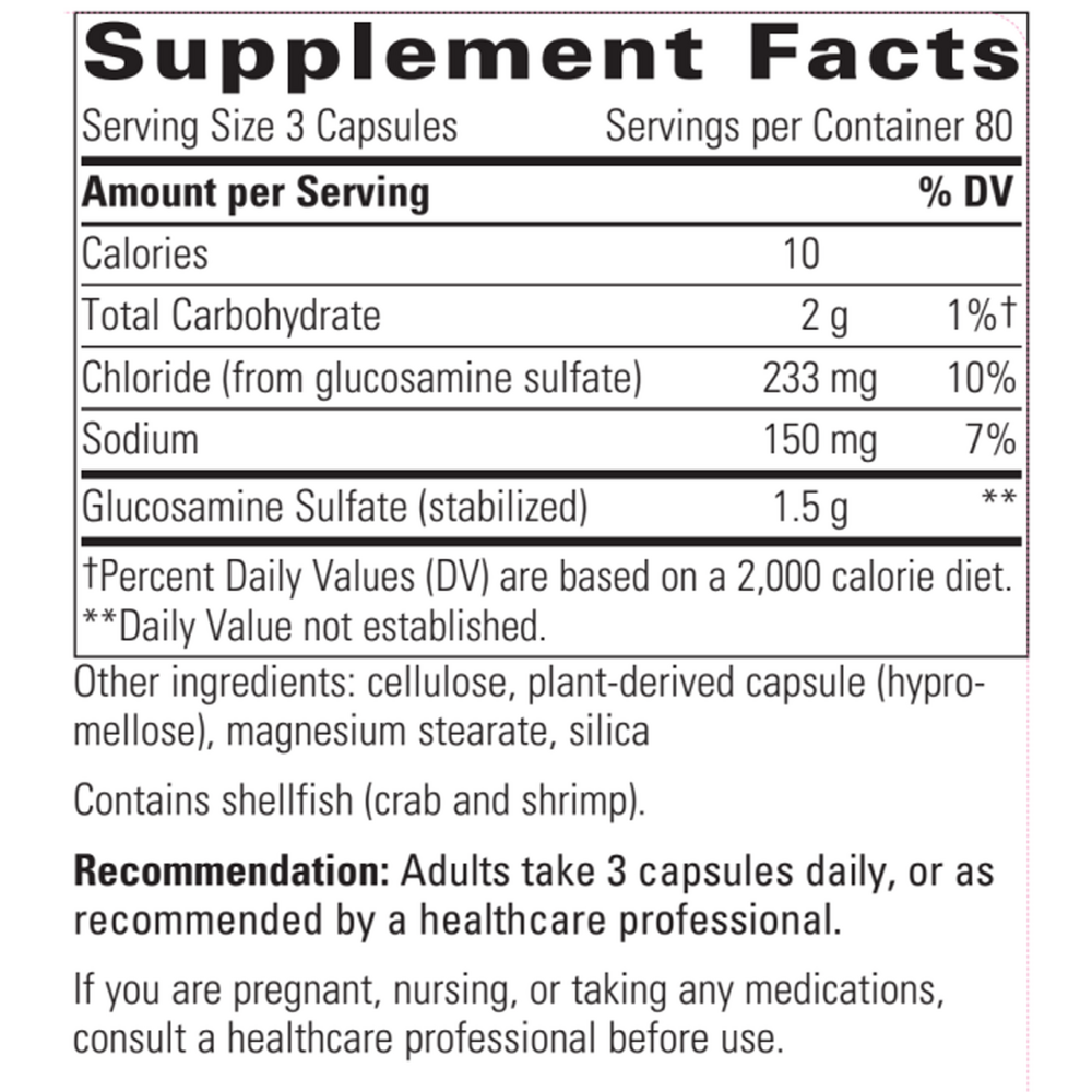 Glucosamine Sulfate