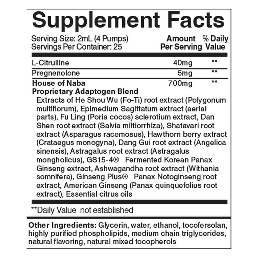 Adaptogenic Black Label