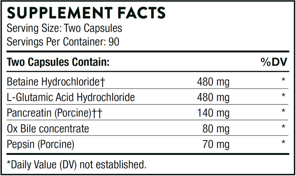 Advanced Digestive Enzymes (formerly Bio-Gest)