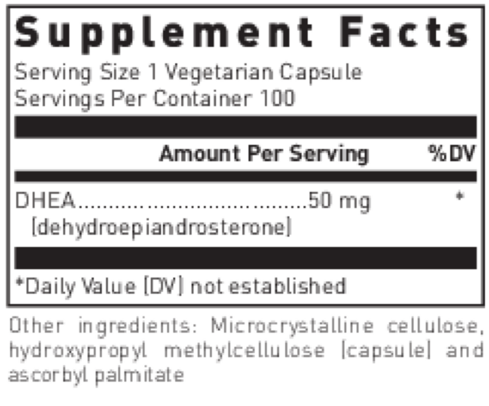 DHEA (Micronized) 50mg
