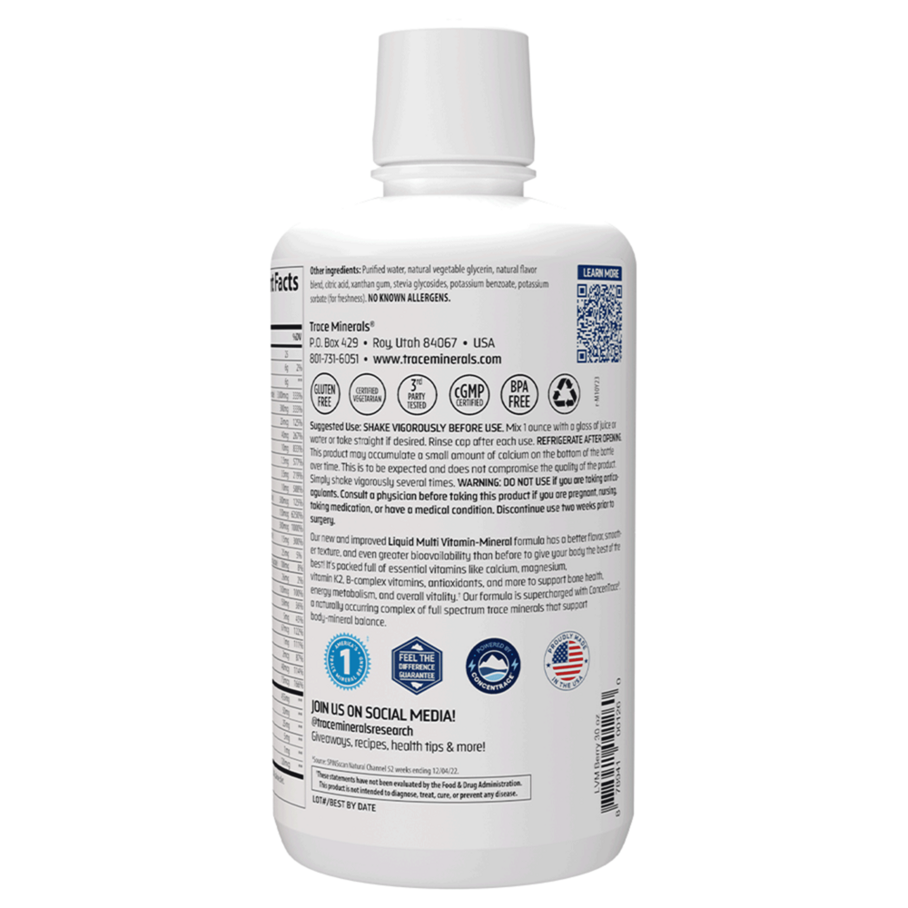 Liquid Multi Vitamin-Mineral Berry Flavor
