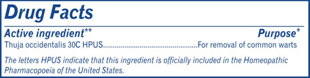 Thuja Occidentalis 30c