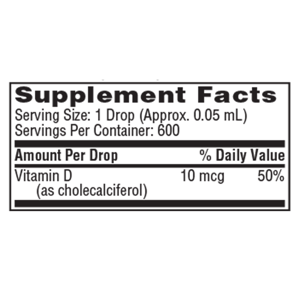 Micellized Vitamin D3 Liquid (10mcg)