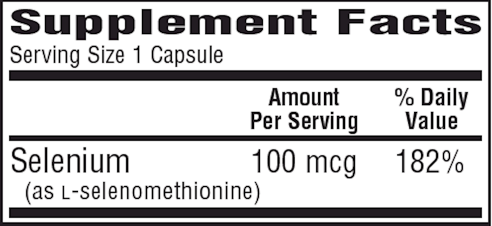 Se-100 (Seleno-Methionine)