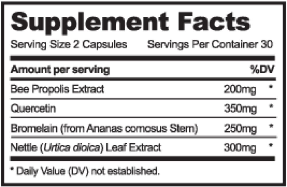 Propolis Sinus Support - Seasonal Nasal Care