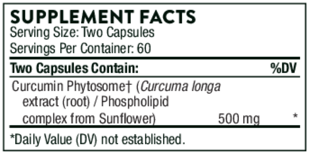 Curcumin Phytosome - Sustained Released