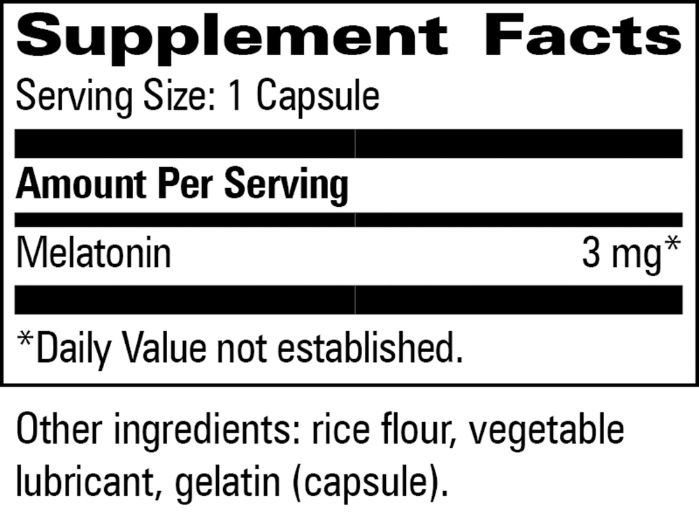 Melatonin 3mg