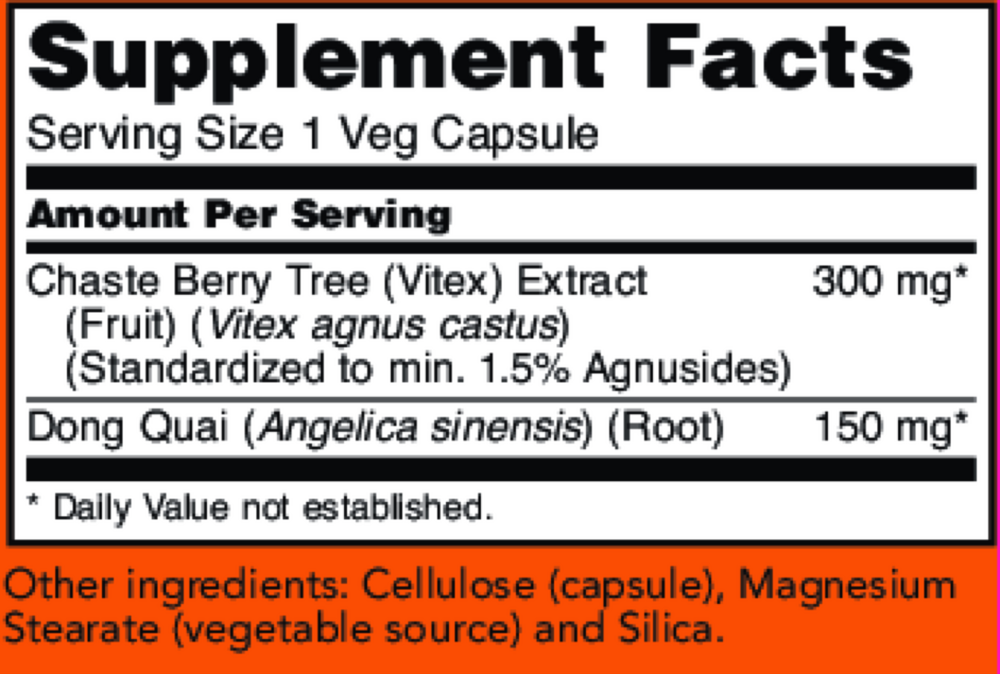 Chaste Berry Vitex Ext. 300mg