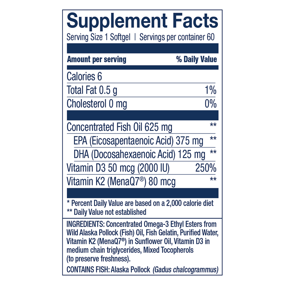 Omega-3 with K2 & D3