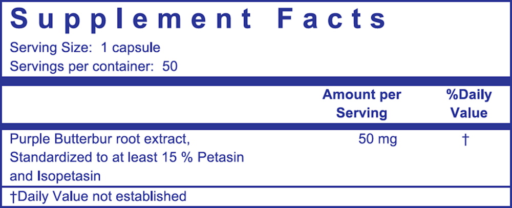 Petadolex 50mg