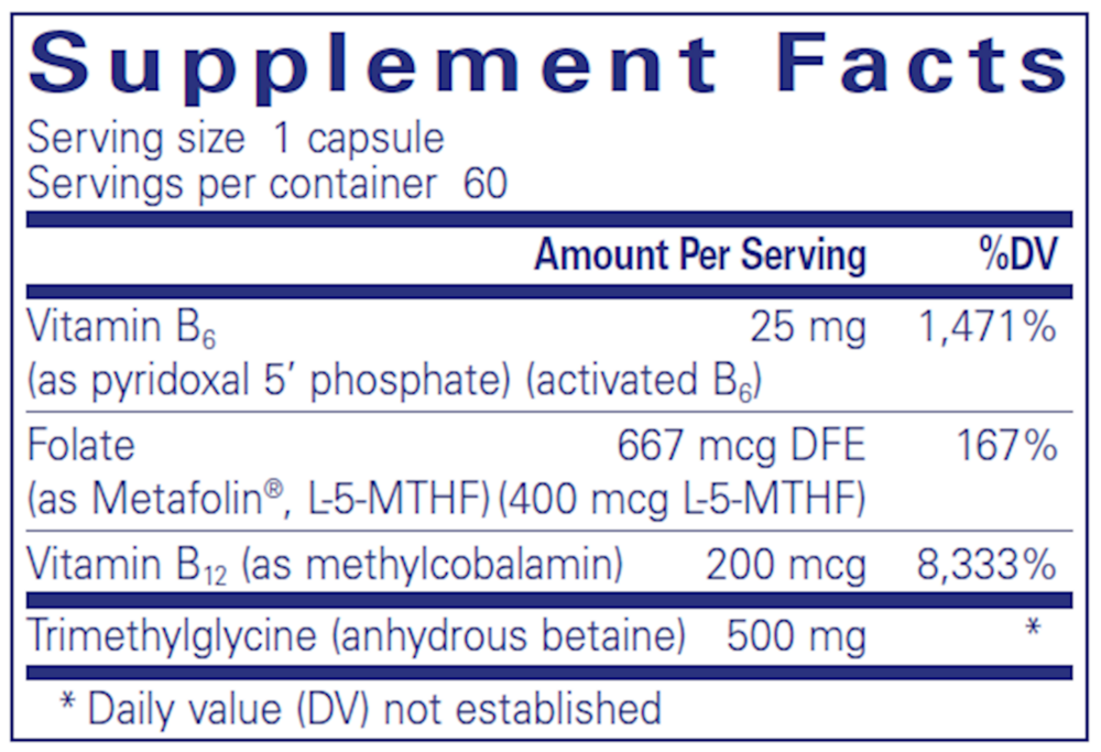 Homocysteine Factors