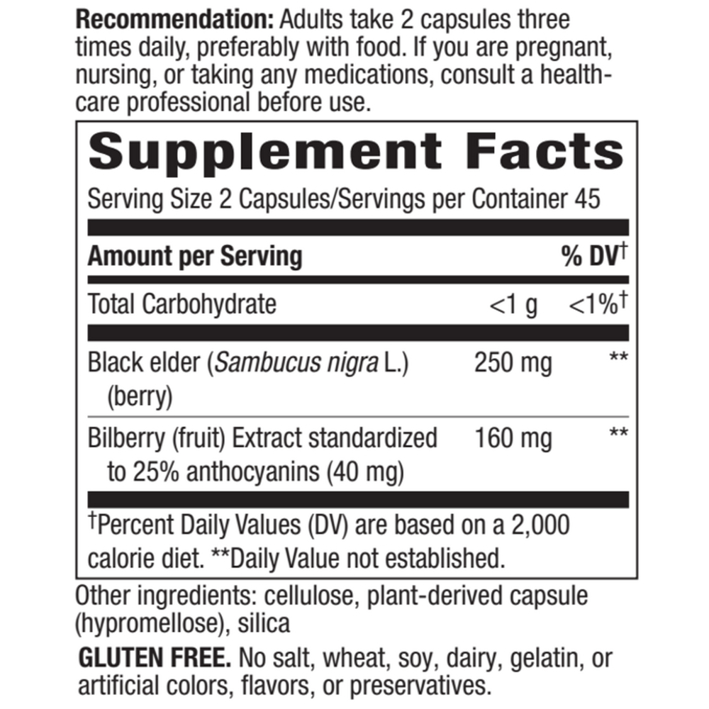 Bilberry Standardized