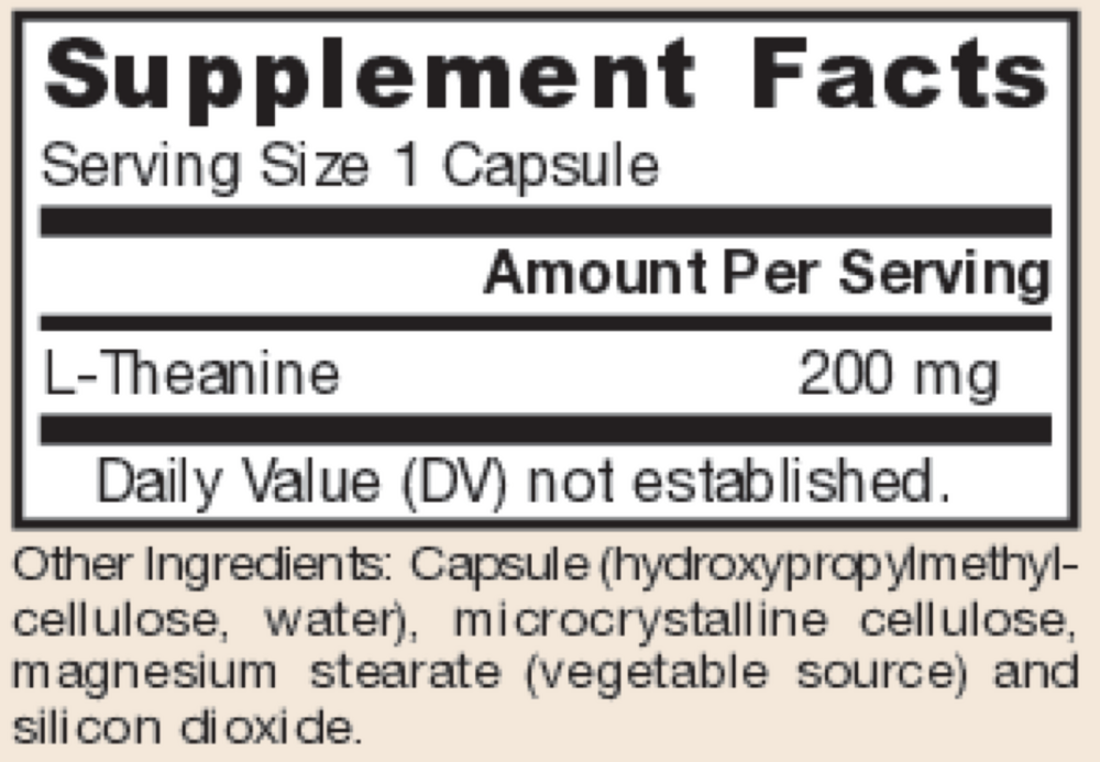 Theanine 200mg