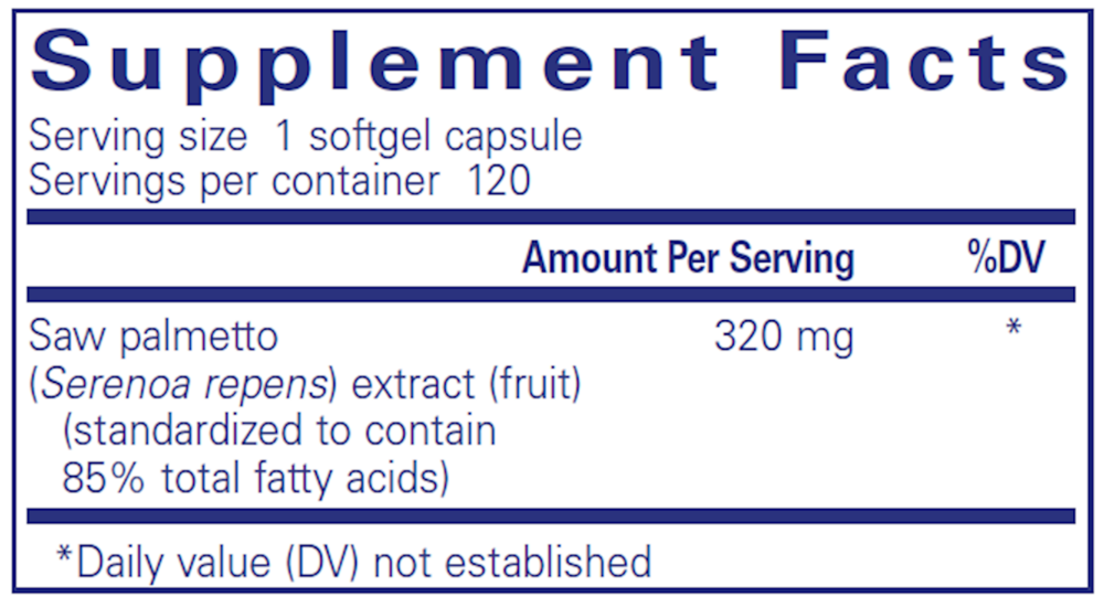 Saw Palmetto 320