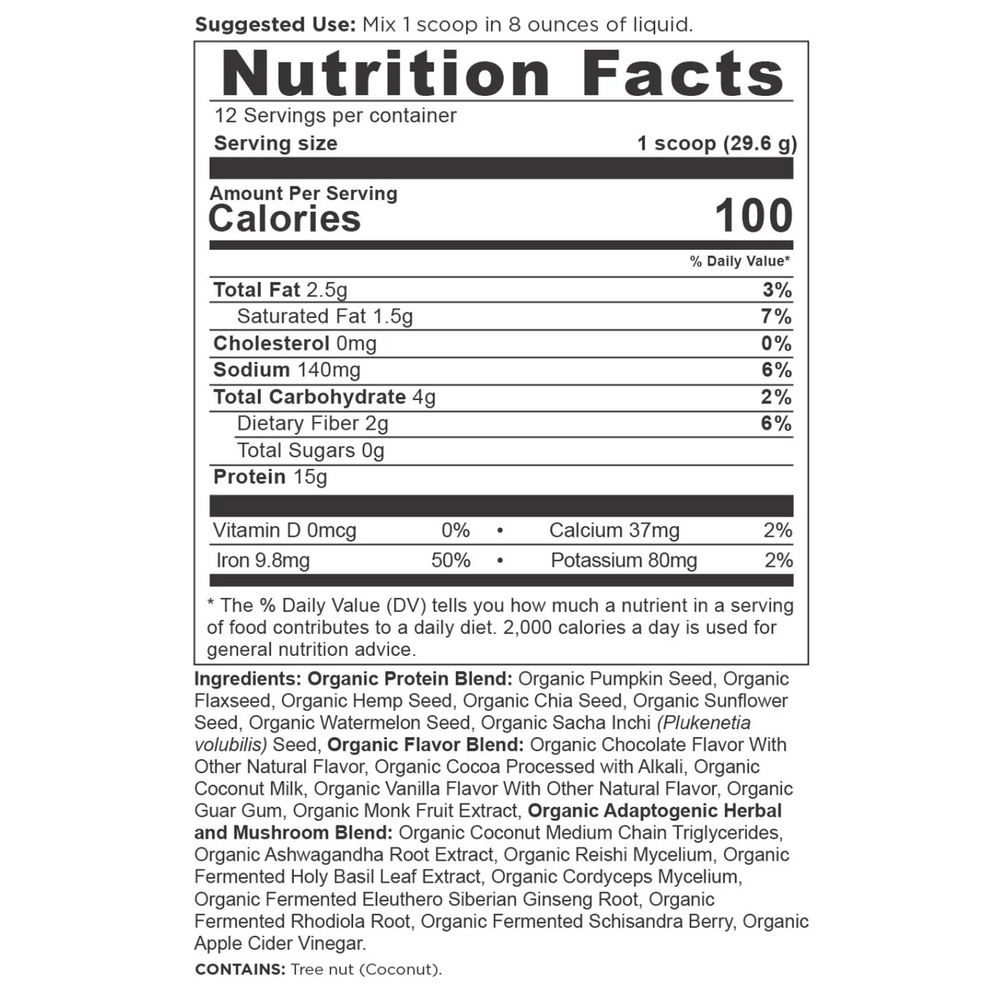 Plant Protein+ Chocolate