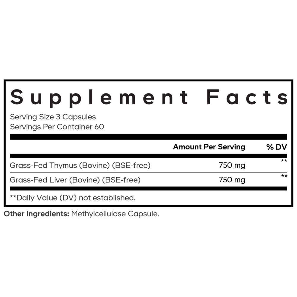 Grass-Fed Beef Thymus