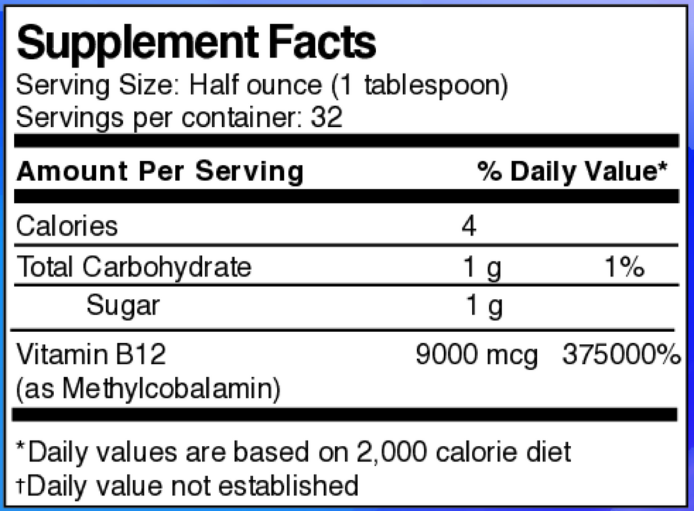 Liquid Vitamin B12 Triple Strength