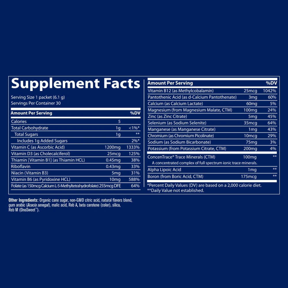 Electrolyte Stamina Power Pak - Non-GMO Tangerine