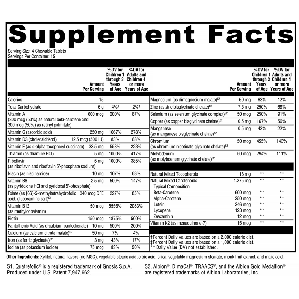 ActivNutrients Chewable - Mixed Berry